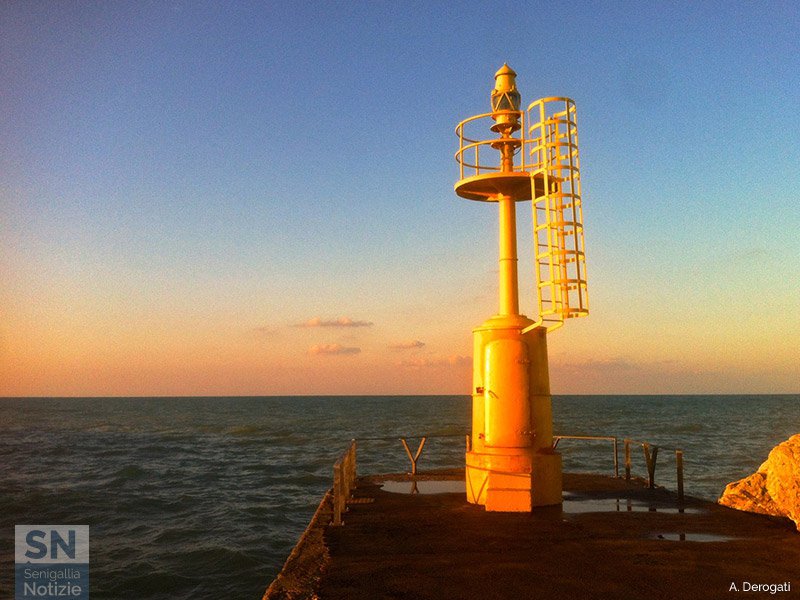 26/11/2015 - Tramonto al molo di levante