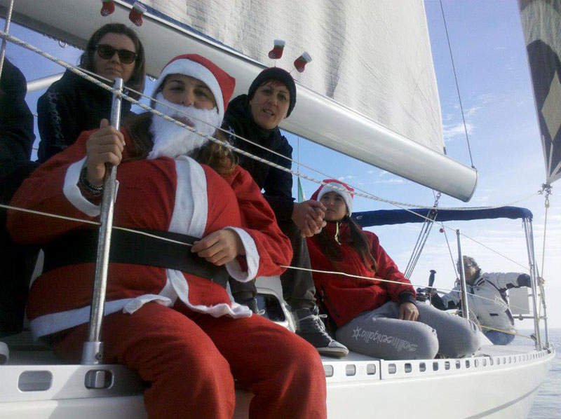 Regata di Natale a Senigallia: tutti in barca