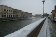 Il Centro Storico di Senigallia sotto la neve